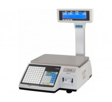 Весы с печатью этикеток CAS CL3000-6P (TCP-IP)