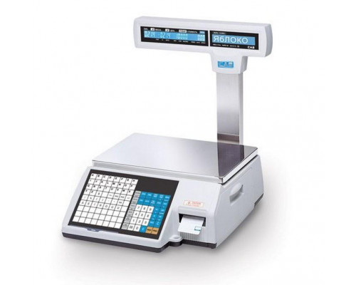 Весы с печатью этикеток CAS CL5000J-15IS (TCP-IP)