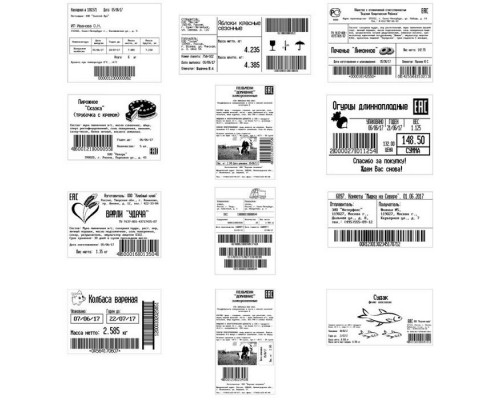 Весы напольные с печатью этикеток Масса-К TB-S-15.2-RP1